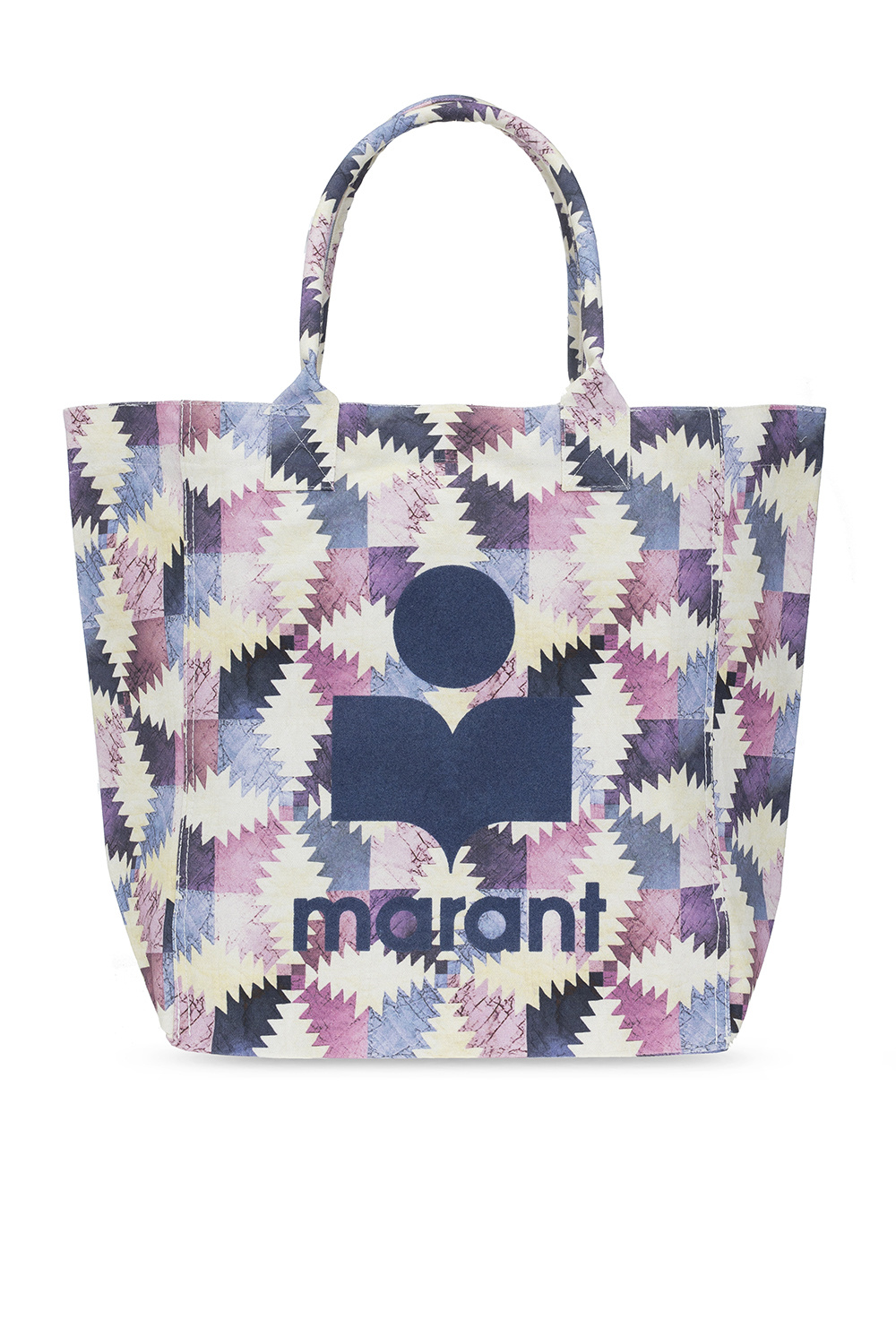トートバッグ Yenky ☆ Isabel Marant Isabel Marant Women's' Yenky Logo Embroidery Denim Tote Bag